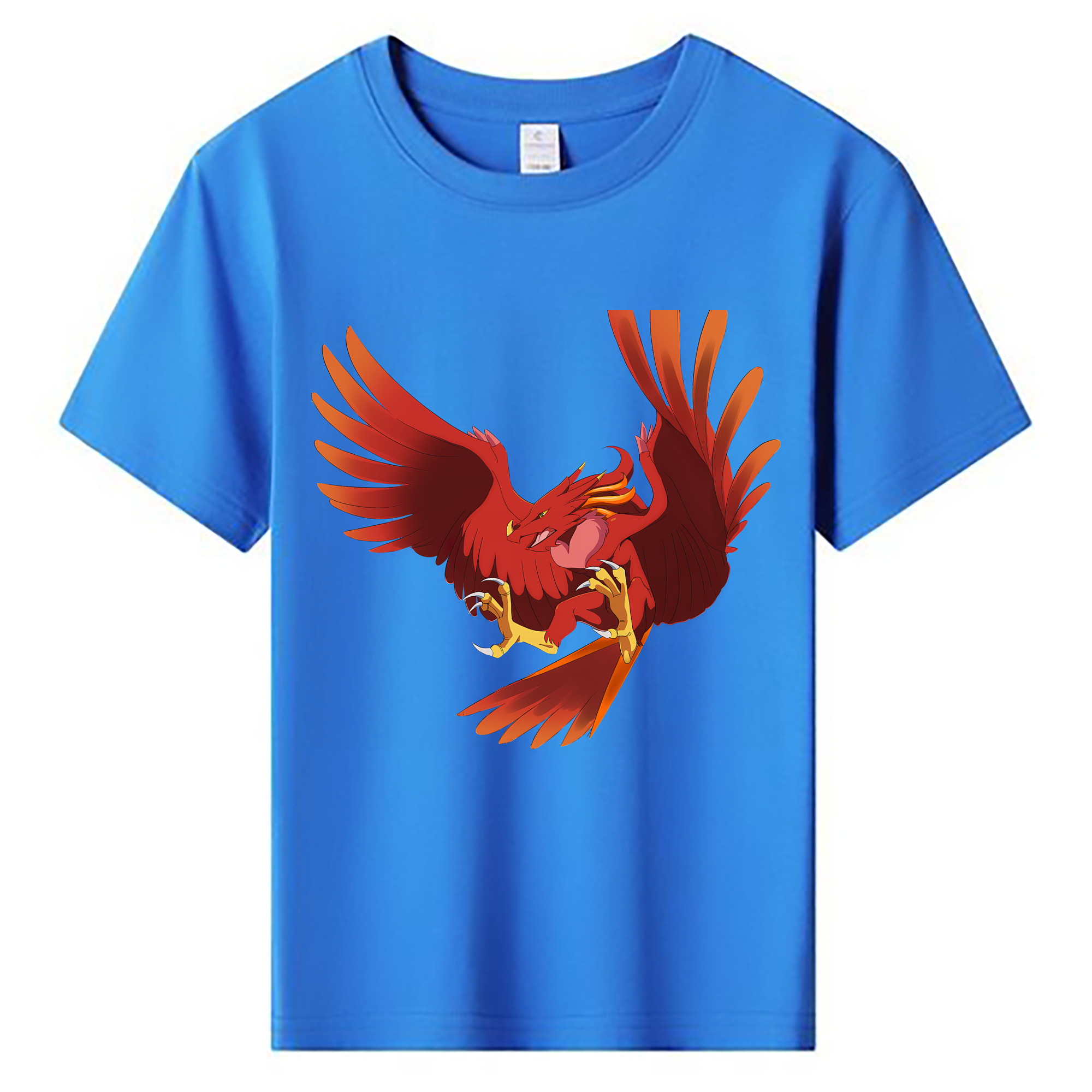 （画像用） Digimon デジタルモンスター/デジモン 綿100％キッズTシャツ（フロントプリント）